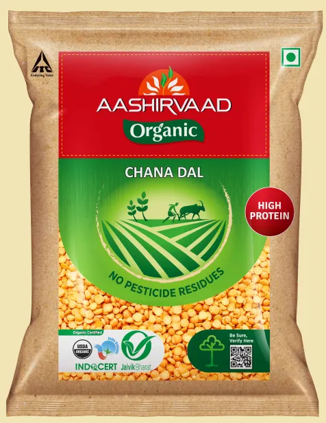 Aashirwaad Organic Chana Dal